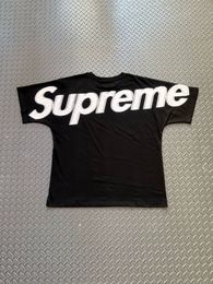 Designer Men T Shirt Streetwear Pure Cotton Football Emblem Print Oversized Unisex Everyday Staple